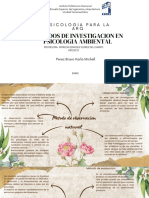 Psicologia para La ARQ: Metodos de Investigacion en Psicologia Ambiental