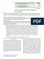 Farmers' Perception of Agroforestry in The Bambou-Mingali Forest Massif (Congo)