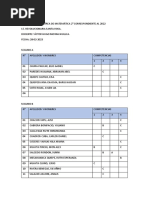 Recuperación Dei Área de Matemática 2°