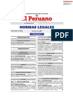 Normas Legales: Umario