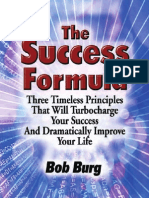 The Success Formula - Bob Burg