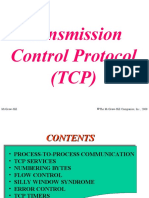 Transmission Control Protocol (TCP) : Mcgraw-Hill ©the Mcgraw-Hill Companies, Inc., 2000