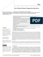 A Mathematical Model of Breast Tumor Progression Based On Immune Infiltration