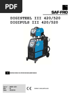 DIGISTEEL III 420/520 DIGIPULS III 420/520: Cat N°: 8695-1251 Rev: D Date: 02/2018