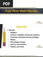 Week 14 - Math Endterm Review - Study Pack