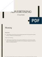 Advertising: DR Seema Bashier