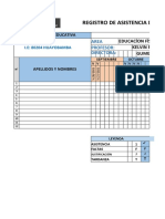 Registro de Asistencia de Huayobamba