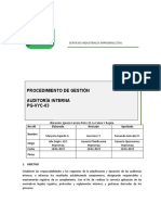 PG-VYC-01 Procedimiento Auditorías Internas Rev00