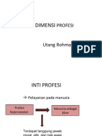 Dimensi: Profesi Utang Rohmat