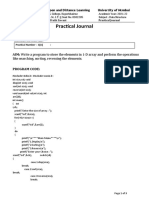 DS Practical - Pratik Sawant