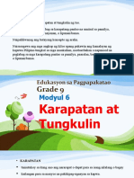 E Module Karapatan