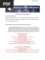 Planet Censeo Mission