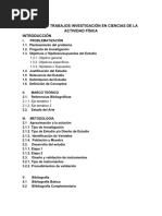 Formato de Trabajos Investigación en Ciencias de La Actividad Física Introducción