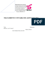 Tratamiento Contable de Agencias Y Sucursales: República Bolivariana de Venezuela