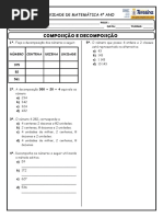 3º Atividade SND (Composição - Decomposição)