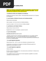 Legislación Actualizada Fase Pública y Privada 