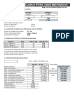 Memória de Cálculo para Vigas Biapoiadas: 1 - Coeficientes de Modificação Da Madeira