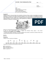 Teste Modelo 1 - 8 Ano