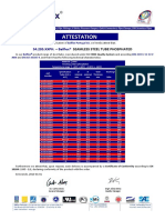 34.205.XXPH - Attest Cert Conf Steel Tube Phosphated