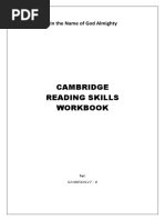 Cambridge Reading Skills Workbook