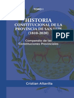 Historia Constitucional de La Provincia de San Luis Tomo 1