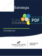 Avance de Estrategia Plan Colmena Diciembre 2020