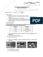 Examen Cs. Naturales