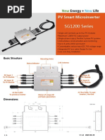 Micro Inverter SG1200MQ