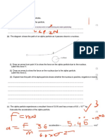 Questions: An Alpha Particle Is Composed of A Helium Nucleus Which Is Highly Ionising and Weakly Penetrating