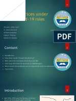 Oil Prices Under Covid-19 Roles: University of Zakho College of Engineering Petroleum Engineering Dep