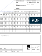 Certificado de Calidad - Cable 7 Hilos Desnudos