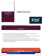 Obesidad: Jesus Alfonso Millan Encinas Universidad Xochicalco