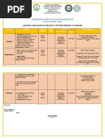 Learning Action Cell (Lac) Session Plan: School Year 2022 - 2023