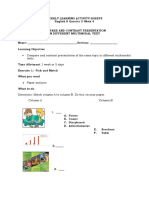 Compare and Contrast Presentation of The Same Topic in Different Multimodal Texts