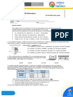 Evaluación Diagnóstica 2023 Matemática