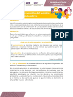 Ficha 2. Salud Mental y Prevención Del Suicidio