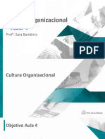 Unidade 1 - Aula 4 - Componentes Da Cultura Organizacional-1