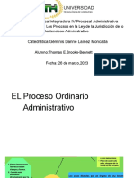 Mapas Conceptuales de Los Procesos Administrativos Según La LJCA.