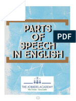 Parts of Speech in English