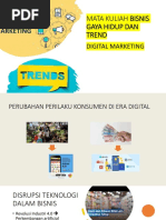 Mata Kuliah Bisnis Gaya Hidup Dan Trend: Digital Marketing