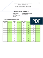 KUNCI JAWABAN PAT IPS KELAS 8 Genap