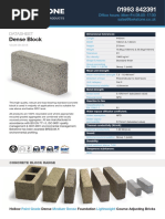 DATASHEET Dense Block