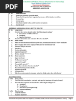 Abdomen and Pelvis Question Bank 2021