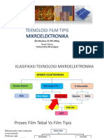 Teknologi Film Tipis: Mikroelektronika