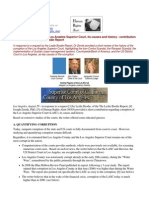 11-08-29 PRESS RELEASE: Corruption of The Los Angeles Superior Court, Its Causes and History - Contribution For The Leslie Brodie Report