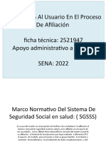 Orientación Al Usuario en El Proceso de Afiliación Estefanny 2