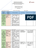 Plan Sintético Analítico - Español Sec10