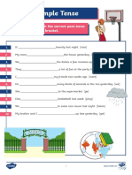 Past Tense Worksheet