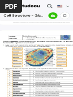 Cell Structure - Giz