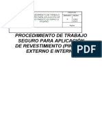 Procedimiento de Trabajo Seguro para Aplicar Pintura